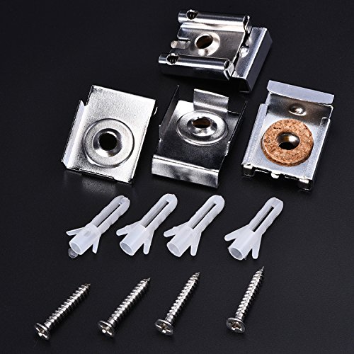 Image of CRL E-Z Mount Mirror Clip Set