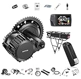 BAFANG BBS-HD 1000W Mid Drive Motor Kit - 48V/52V CAN-Bus Ebike Conversion Kit for 68-73/100/120mm Bikes Compatible with Mountain/Road Bikes LCD Display and Battery Options