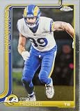 2025 Topps Chrome #172 Tyler Higbee Los Angeles Football Card - Sportscard Superstore