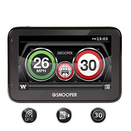 Snooper MY SPEED XL dashboard inbouw videoapparaten, zwart