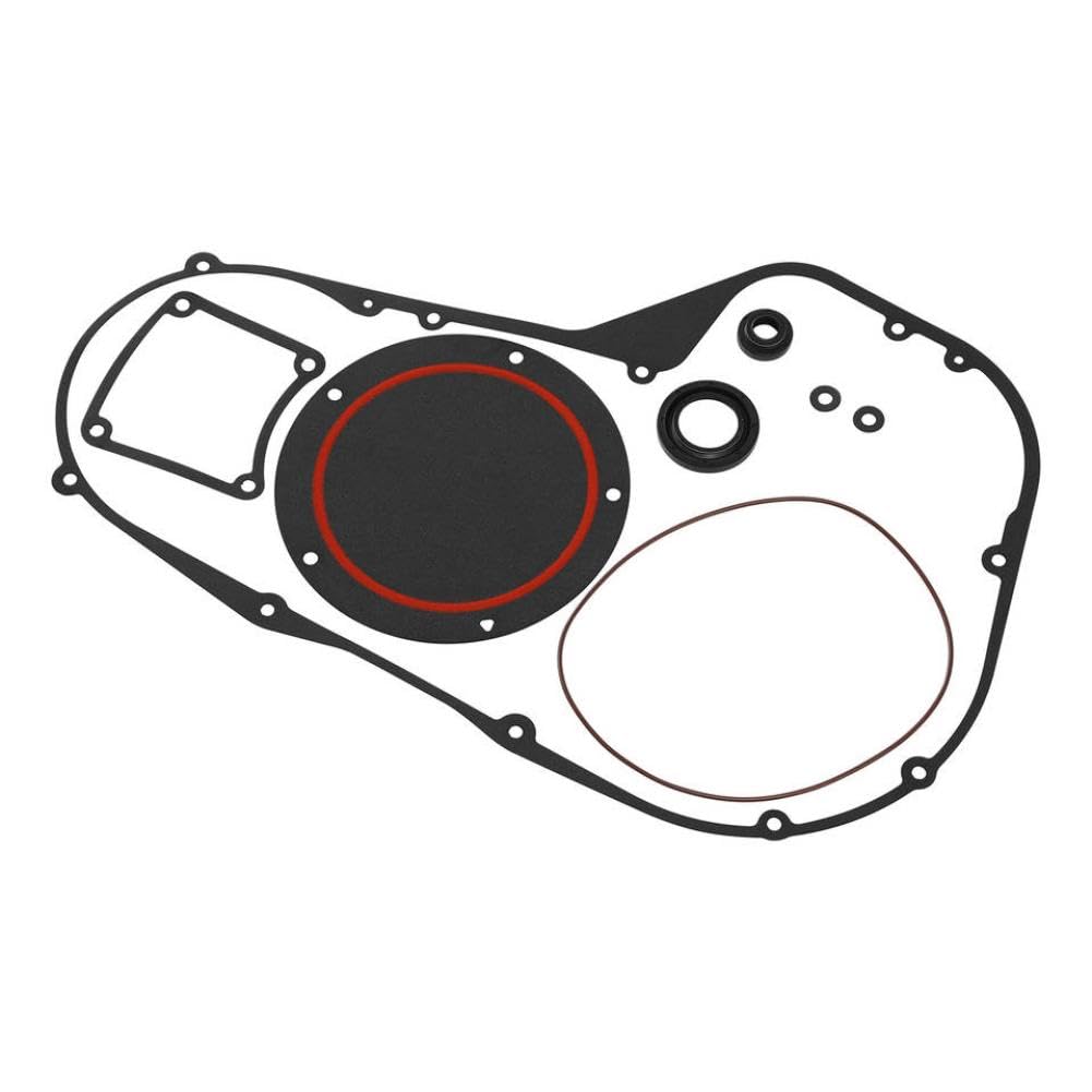 Motorcycle Clutch Primary Cover Gasket Kit Compatible with Street 2006 Electra Road Road King 1999 2005 2004 2003