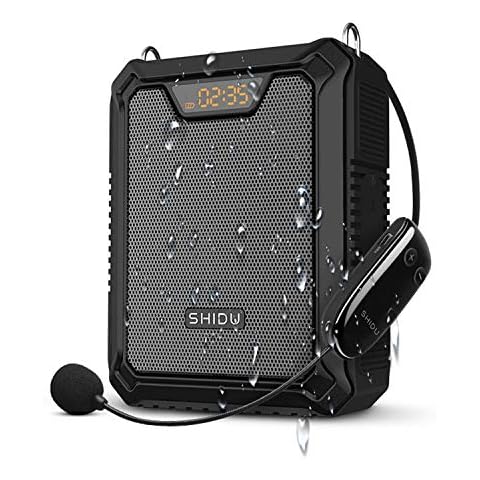 SHIDU 30W Voice Amplifier with Bluetooth Cover