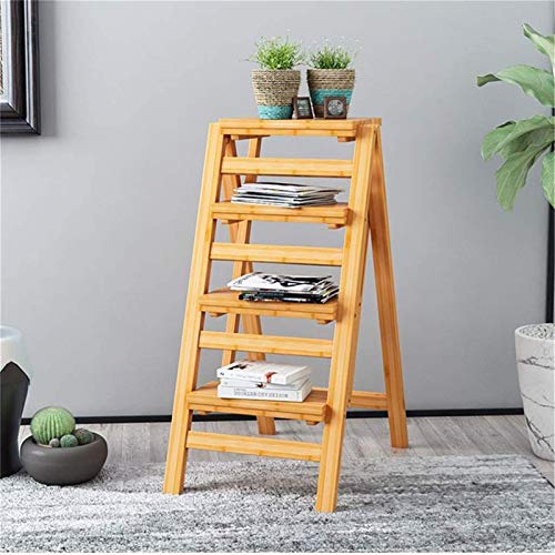 Escabeau portable pliable avec affichage extérieur de maison
