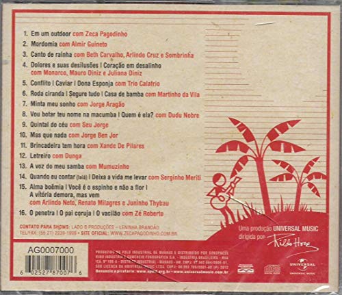 Zeca Pagodinho - Cd O Quintal Ao Vivo - 2012