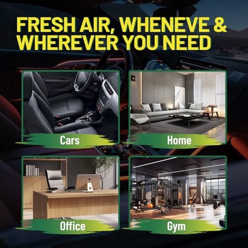 Image of SHIELDOM Car Odor Eliminator Spray Instant Air Freshener Quick Bad Smell Removal Odor Neutralizer Deodorizer Safe for Cars, Home, Office, Bathroom, Hotel, Room - 6oz /180ml