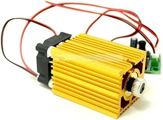 12V Single-Mode 635nm/638nm 180mW Focus Red Diode Laser Dot Module/TTL Driver w/Heatsink/Adapter