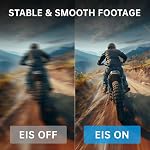 Appareil photo 4K 60FPS avec Dual Screens Design, Caméra sous-marine 64GB Carte mémoire incluse, 132FT Caméra étanche, 30MP La photo, EIS, 5X Zoom, Caméra de sport avec kit d'accessoires, WiFi Télécommande