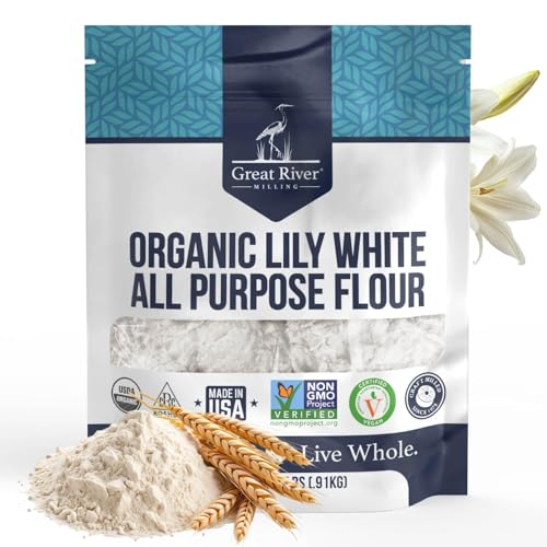 Great River Milling Lily White Organic All-Purpose Flour | U...
