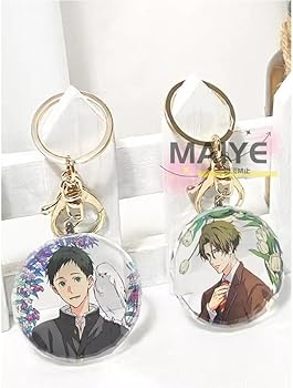 Amazon.co.jp: ツルネ -風舞高校弓道部 キーホルダー クリスタル