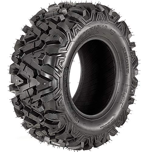 image for VANACC 25x8x12 25x10x12 ATV Tires 6PR Set of 4 Off-Road 25x8-12 25-8-1