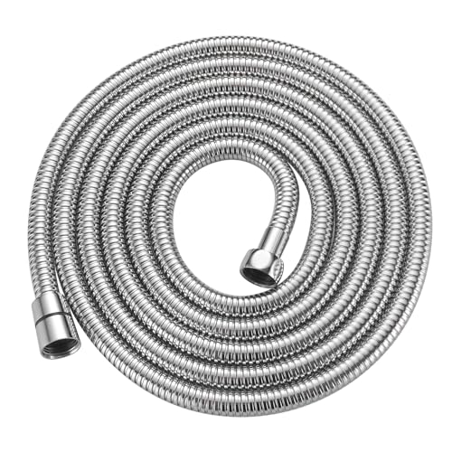 RUMOSE 118 inches Extra Long Shower Hose, Chrome