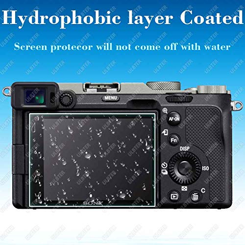 ULBTER Protector Pantalla para Sony a7C A7S III 【No para A7C II A7CR】y Réflex Digitales [2+ 3 Unidades], Vidrio Templado para Sony Alpha 7C 7S III 0,3 mm Dureza 9H - imagen 7
