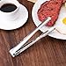 2 Pack Small Metal Tongs, Kitchen Tongs 6 Inch Stainless Steel Restaurant Grade Serving Tong for Buffet, Salad, Ice, Cooking Utensils, Appetizer