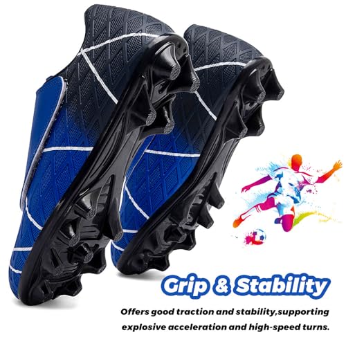 Zapatillas de fútbol para césped artificial con agarre optimizado 5