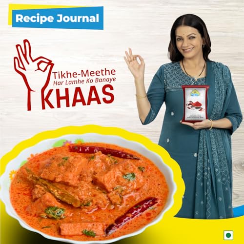 Image of Spyran Kashmiri Red Chilli Powder, Lal Marchu Powder, 100% Natural and No Preservatives & Color 500g (Pack of 2)