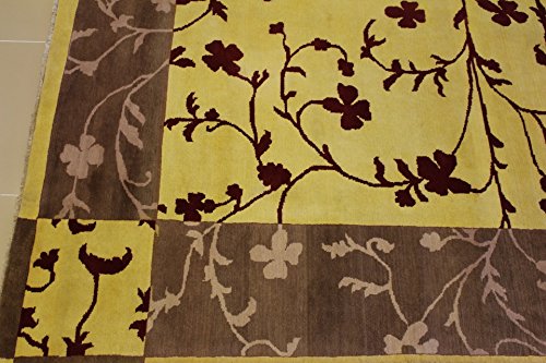 6'4 X 7'11 Double Knot Gabbeh Design Area Rug With Wool Pile - | A 6X8 Large Rug | An Authentic Hand Knotted Gabbeh Rug #TOP3