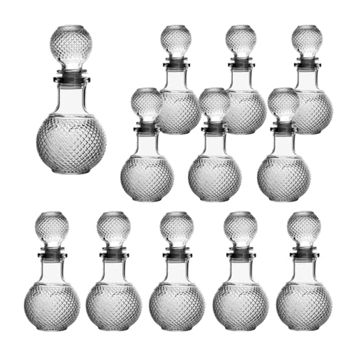 Listado de Licoreras de vidrio, tabla con los diez mejores. 45 Set Con 12 Piezas Licorera De Vidrio Mikonos Chica 250 ml