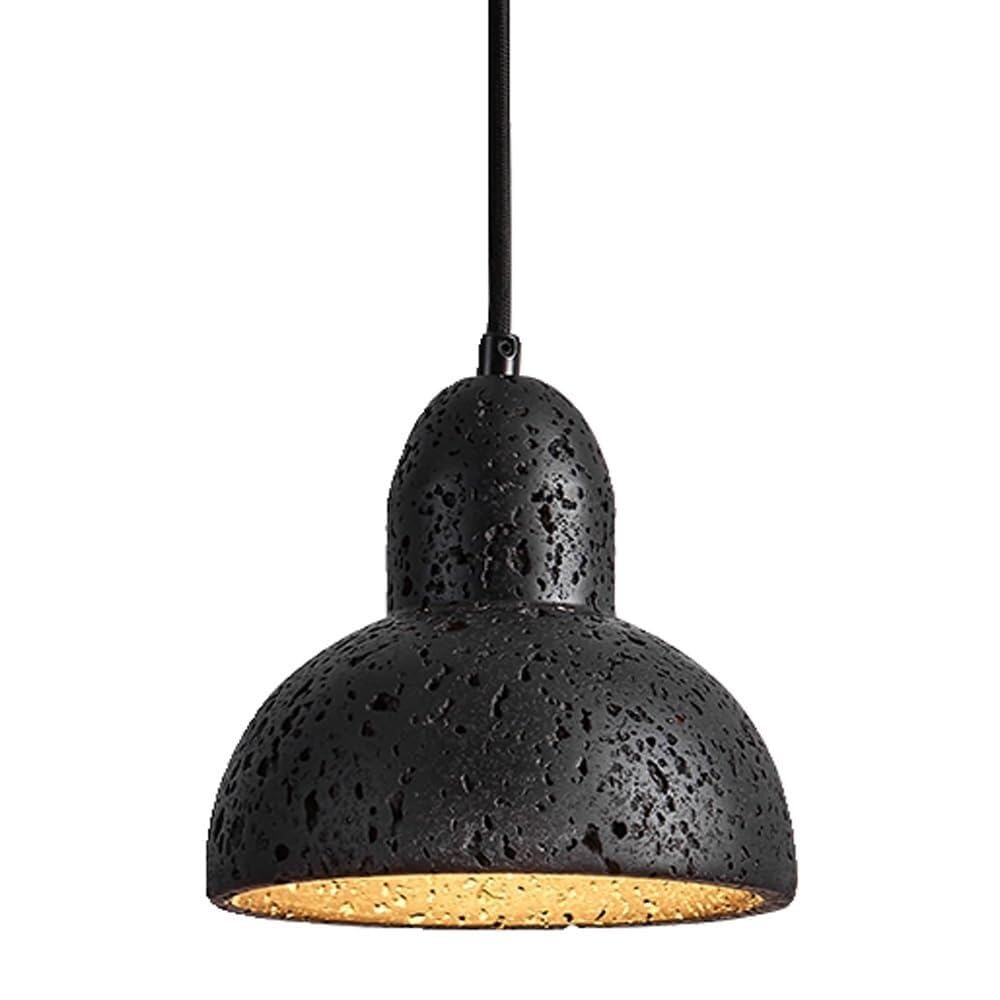 Lustres style Wabi-Sabi en dôme de marbre pour illuminer votre îlot
