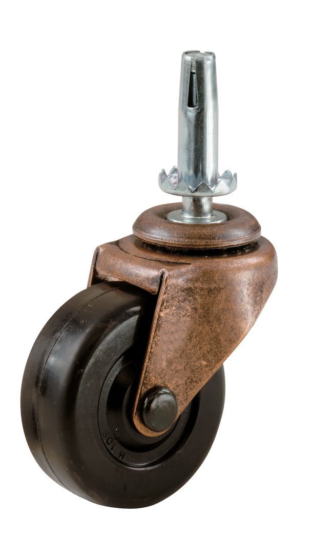 Shepherd 9345 2 Medium Duty Swivel Stem Caster 2 Pack