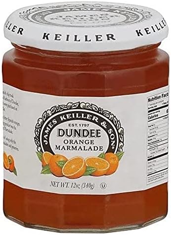 Keiller & Son Dundee Orange Marmalade, 12 ounces (Pack of 6)