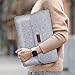 OWNUZZ® 17.7‘’Protective Felt Case Bag Cover for All-New Tracing Light Box, Portable Felt Carrying Pouch Protective Cover Laptop Protective Cover Big Folder Envelope Bag Cover(Light Gray)