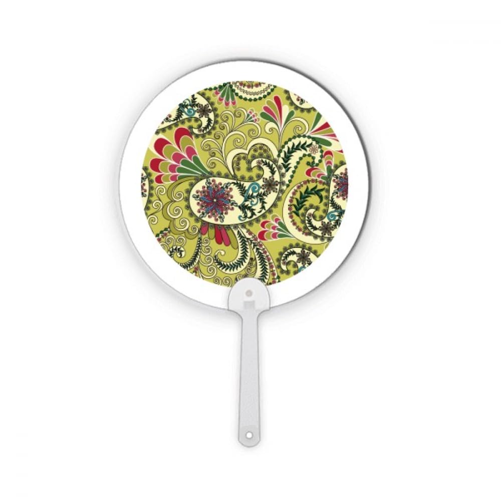 Artisanat décoration paon fleur plume rond plastique No/No
