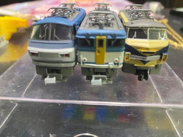 JR EF66 EF65 試験塗装色 Bトレイン JR EF66 EF65 試験塗装色 Bトレイン