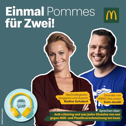 『Einmal Pommes für Zwei: Zwischen Konsum und Müllverschmutzung – wie können wir wirklich nachhaltig leben?』のカバーアート