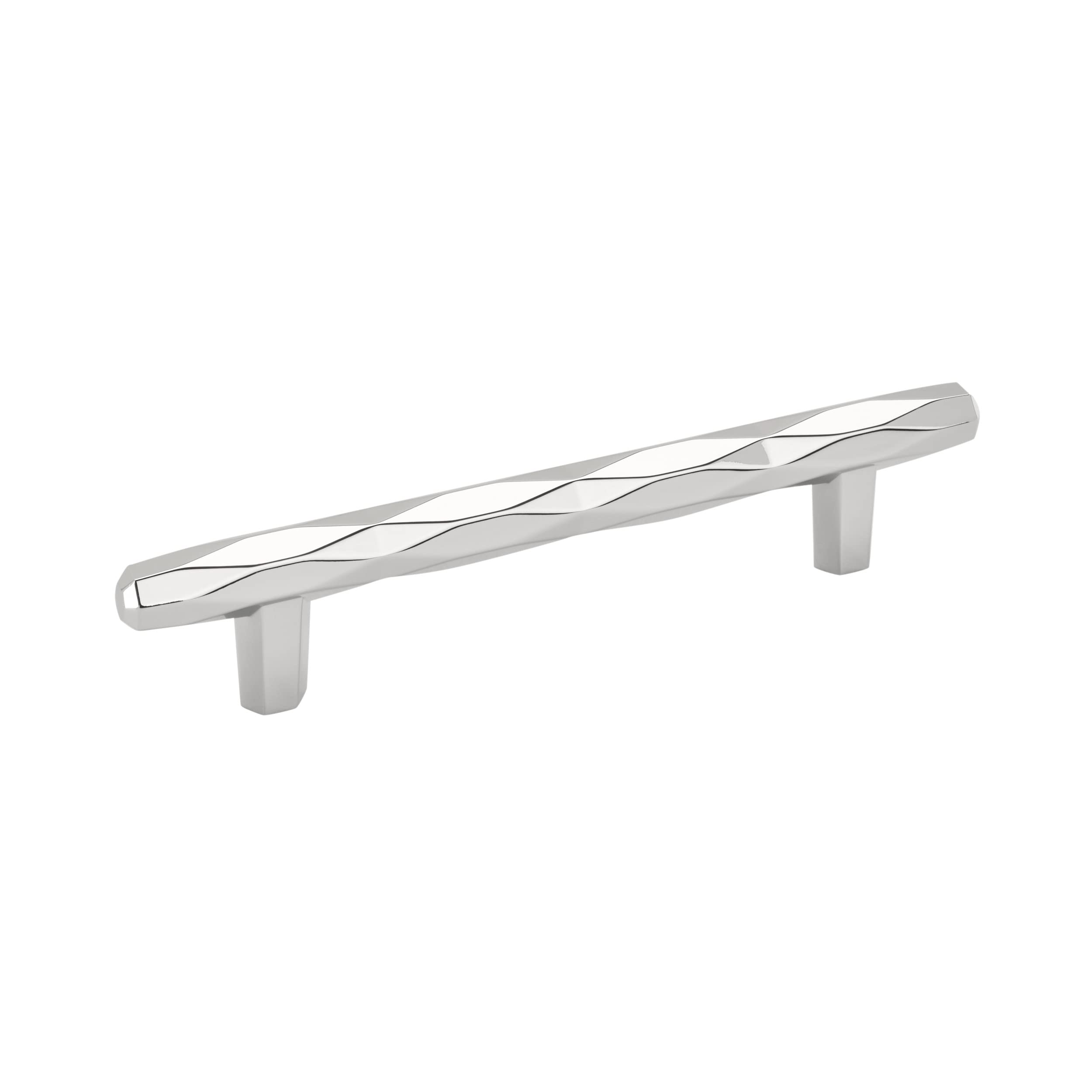 Amerock, Blue,chrome, 5-1/16 inch (128mm) Center-to-Center