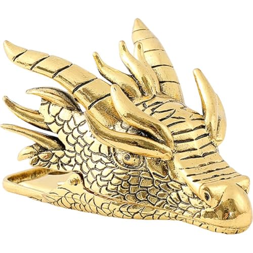 Trombone de note dragon en métal : support de page rigide et durable - 2