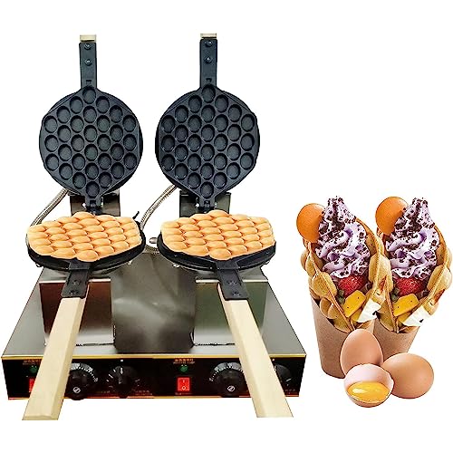 Gaufrier À Bulles, Gaufrier Commercial, Machine À Gâteau Aux Œufs Électrique, Machine À Gaufrier Électrique Antiadhésive, Machine À Gâteau Aux Œufs Électrique 30PCS, Température 50-250 ℃