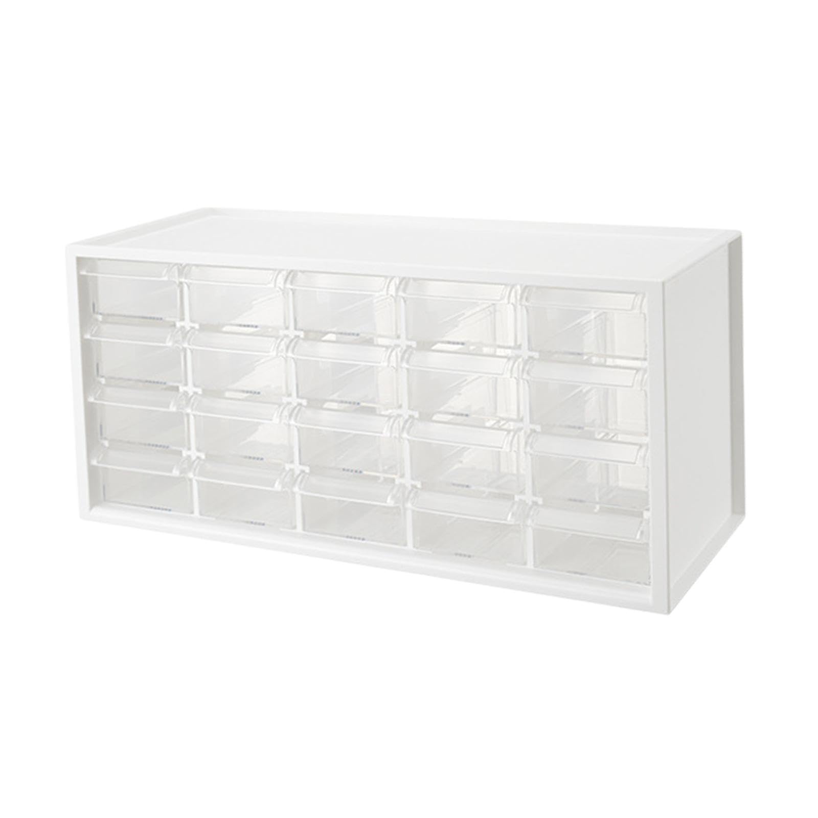 Baoblaze Cassettiera per Piccoli cassetti Sundries Organizzatore impilabile Scatola da stoccaggio Mini cassetto Desktop per Hardware Craft Bead Organizer
