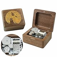 Amazon | Sinzyoオルゴール 木製ハンドヘルド ミュージックボックス