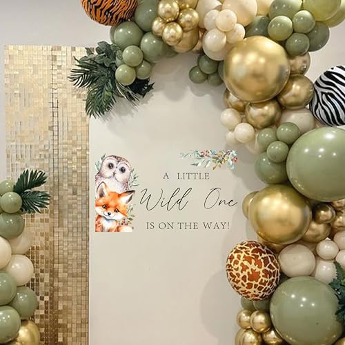 Vinilo decorativo infantil con diseño bosque y texto miniatura 3