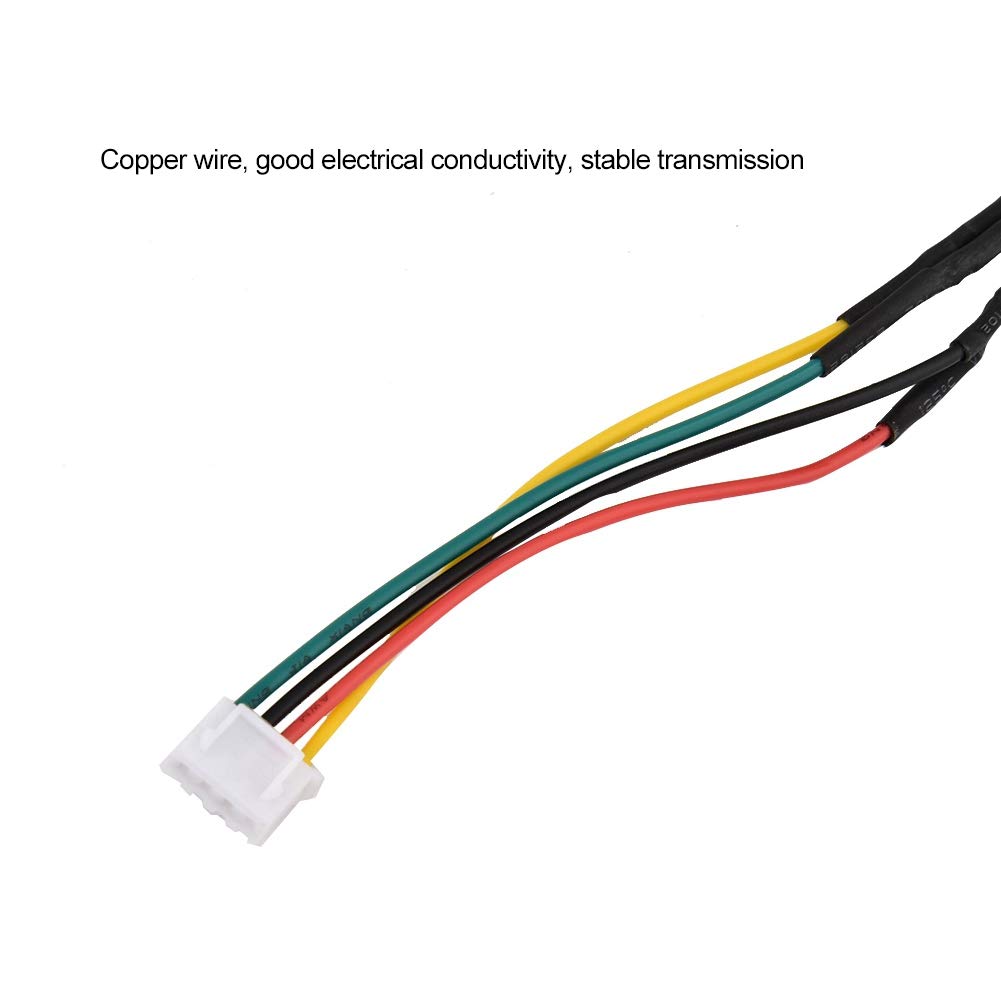 Sonew 30m 4 Adriges Kabel für Verdrahtete Türklingel, Video Türsprechanlage Kabelmitte Anwendungsbereich Breites Kupferkabel (weiß)