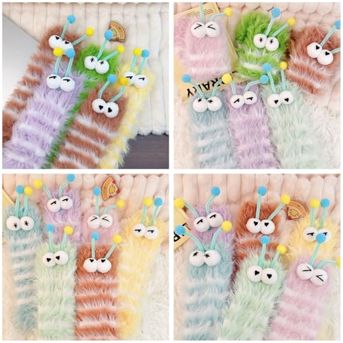 Image of TFTSR Crazy Funny Fuzzy Silly Socks for Kids Women,Girls Fluffy Slipper Novelty Fun Socks,Boy Men Cute Cozy Soft Animal Socks