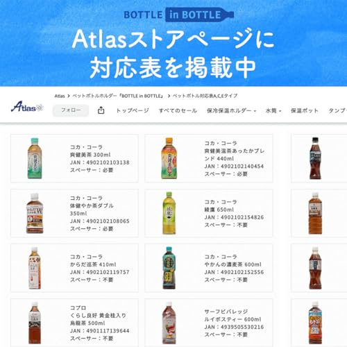 Atlas アトラス ペットボトルホルダー ABIB-CSV の商品画像 9