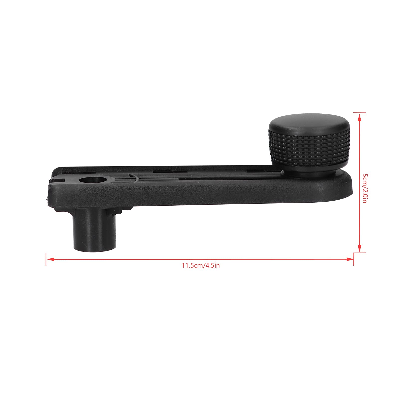 Akozon Manovella della Finestra, 2PCS Car Winder 357837581 Sostituzione per Carrado T4