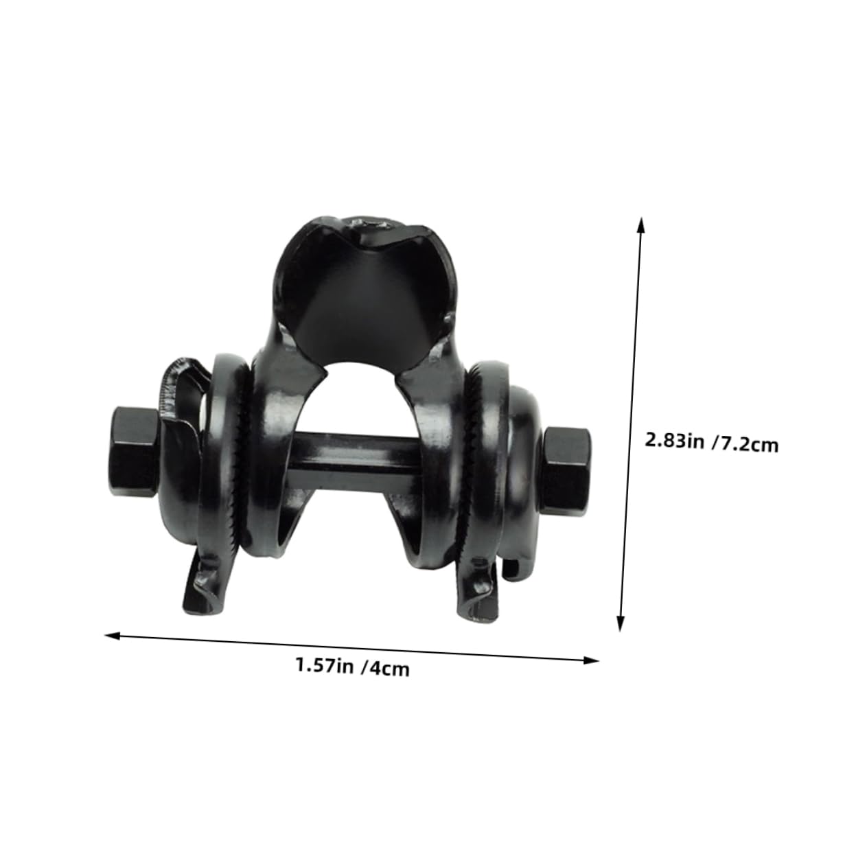Gogogmee 2pcs Bike Seat Clamp Adapter Easy Installation Bicycle Saddle Converter for Mountain and Road Bikes Durable Secure Attachment Compatible with Various Models