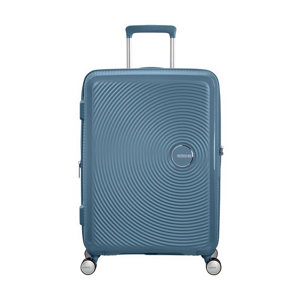 VALIGIA AMERICAN TOURISTER SERIE SOUNDBOX COLSTBLU CM 71 PESO 3,7 KG, Manico telescopico