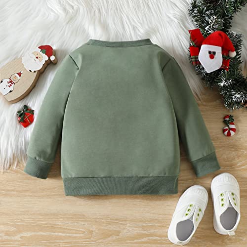 Moletom infantil infantil infantil meninos meninas letras de natal manga longa moletom com capuz de