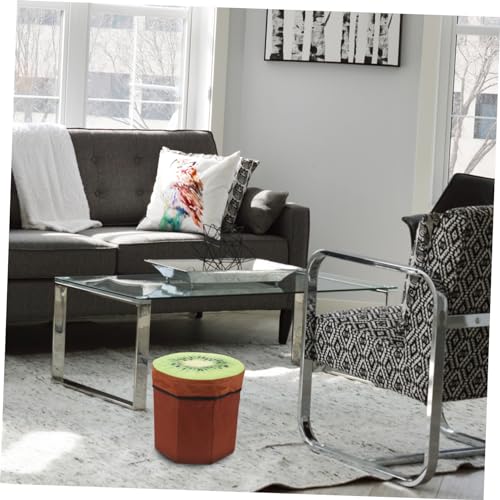 Tabouret à fruits de rangement Alipis pour optimiser les petits salons - 7
