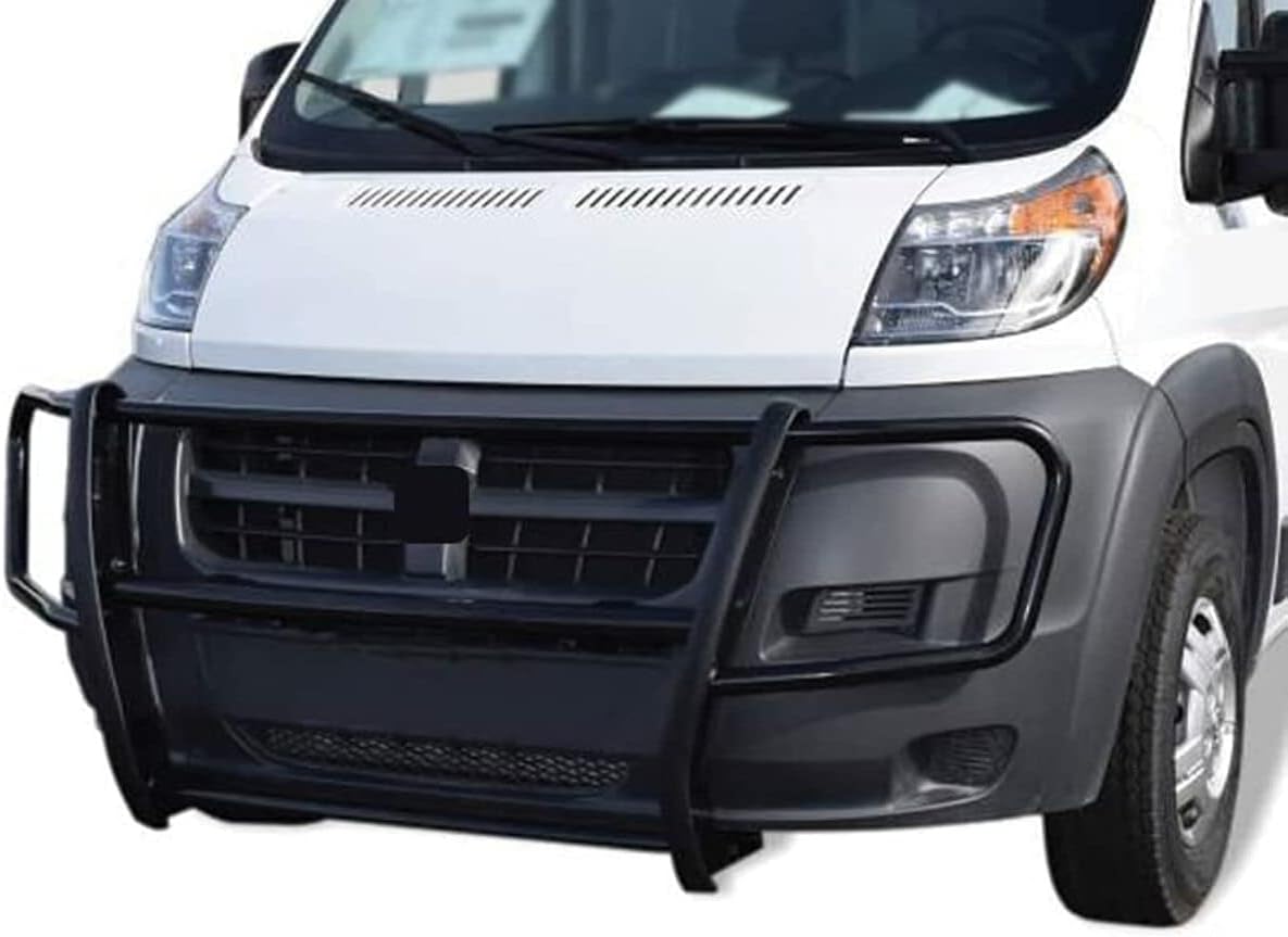 Black Horse SPARTAN Grille brush Bumper Guard Modular Black Compatible with 07-09 DODGE/FREIGHTLINER SPRINTER FULL SIZE VAN, 10-26 MERCEDES-BENZ SPRINTER FULL SIZE VAN (EXCL.15-24 4X4)-17D501MA