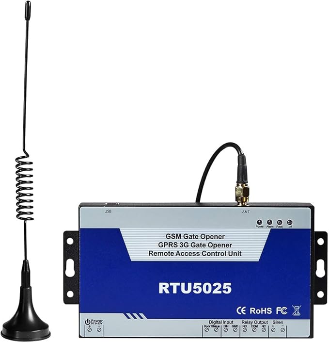 GSM 3G Gate Opener Remote Switch, RTU5025 Senders Door Opener GPRS 3G
