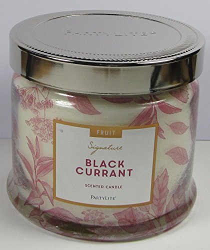 Preisvergleich Produktbild PartyLite 3-Docht-Duftwachsglas "Schwarze Johannisbeere"