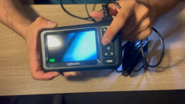 Endoscope Industriel Lightswim HD 1920p - Écran LCD 4.3", Câble 5m Étanche