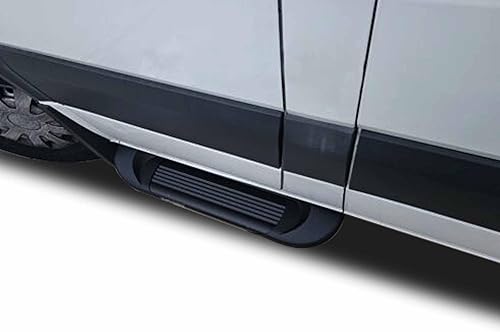 Miniatura 7 de Black Horse Transporter - Estribos negros compatibles con Sprinter 07-09 2500/3500|07-16 Sprinter 2500/3500|19-22 Benz Sprinter 1500|10-22 Sprinter