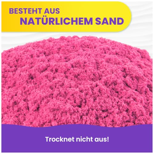 Kinetic Sand 907g Pink, kinetischer Sand, ab 3 Jahren – Ansicht 4