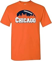 Vista 50 de Xtreme Apparrel City Skyline - Camiseta de hombre para los aficionados al fútbol americano