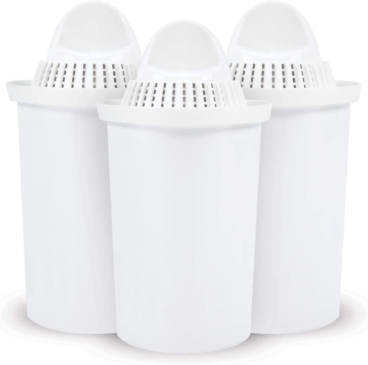 Water Filter Replacement Cartridge for Alkaline Antioxidant Water Ionizer, Activated Carbon Filter Pitcher - Up to PH 9.5 (3 Pack/Set)